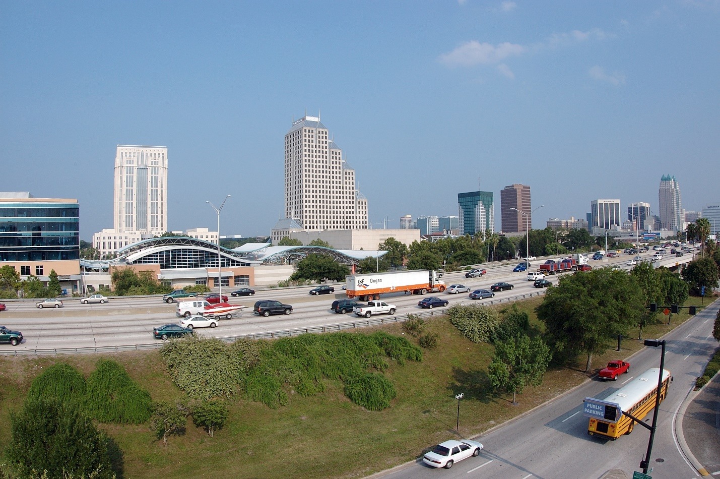 multi lane view
