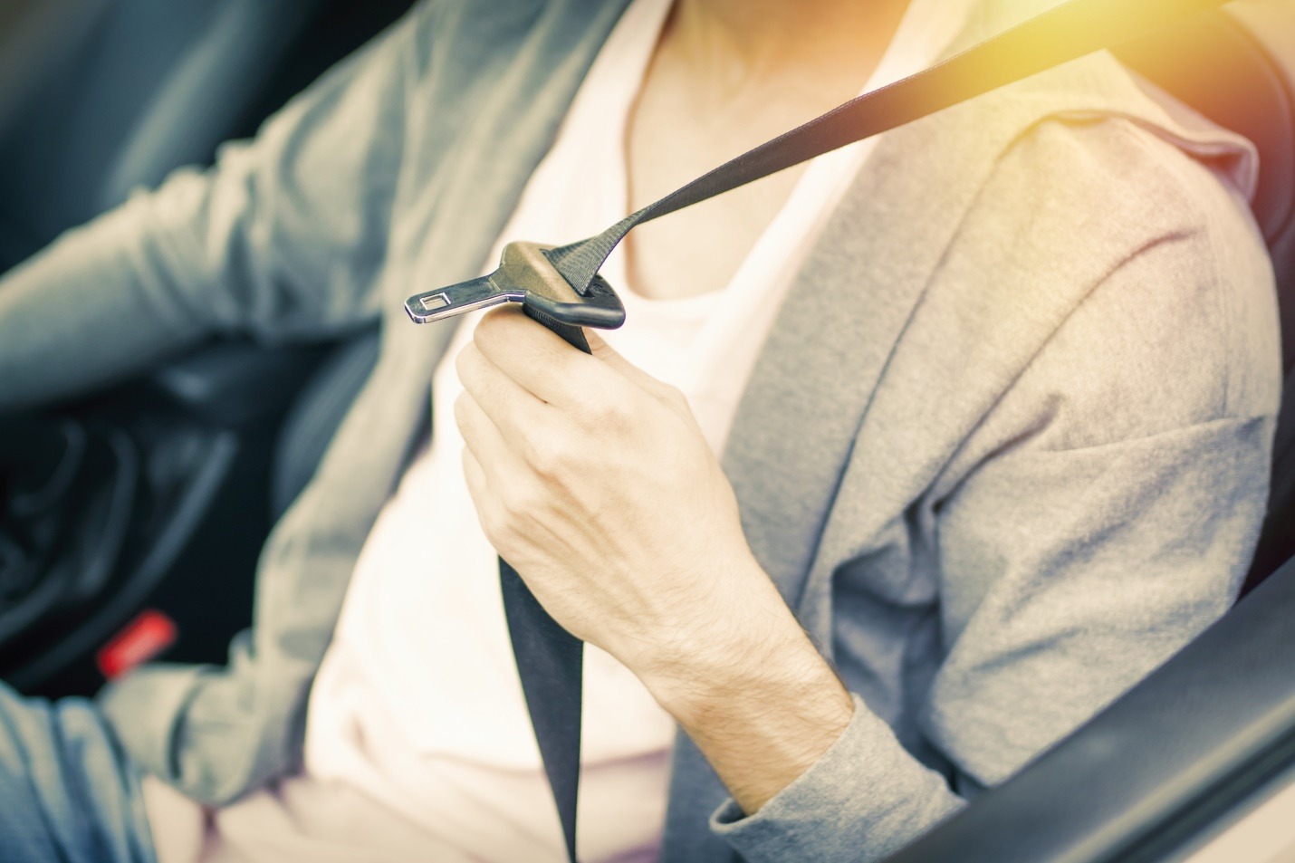 seatbelt in the car