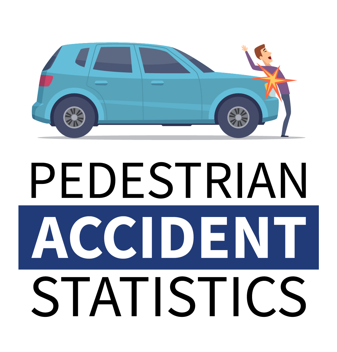 Pedestrian Accident Statistics Infographic Cover