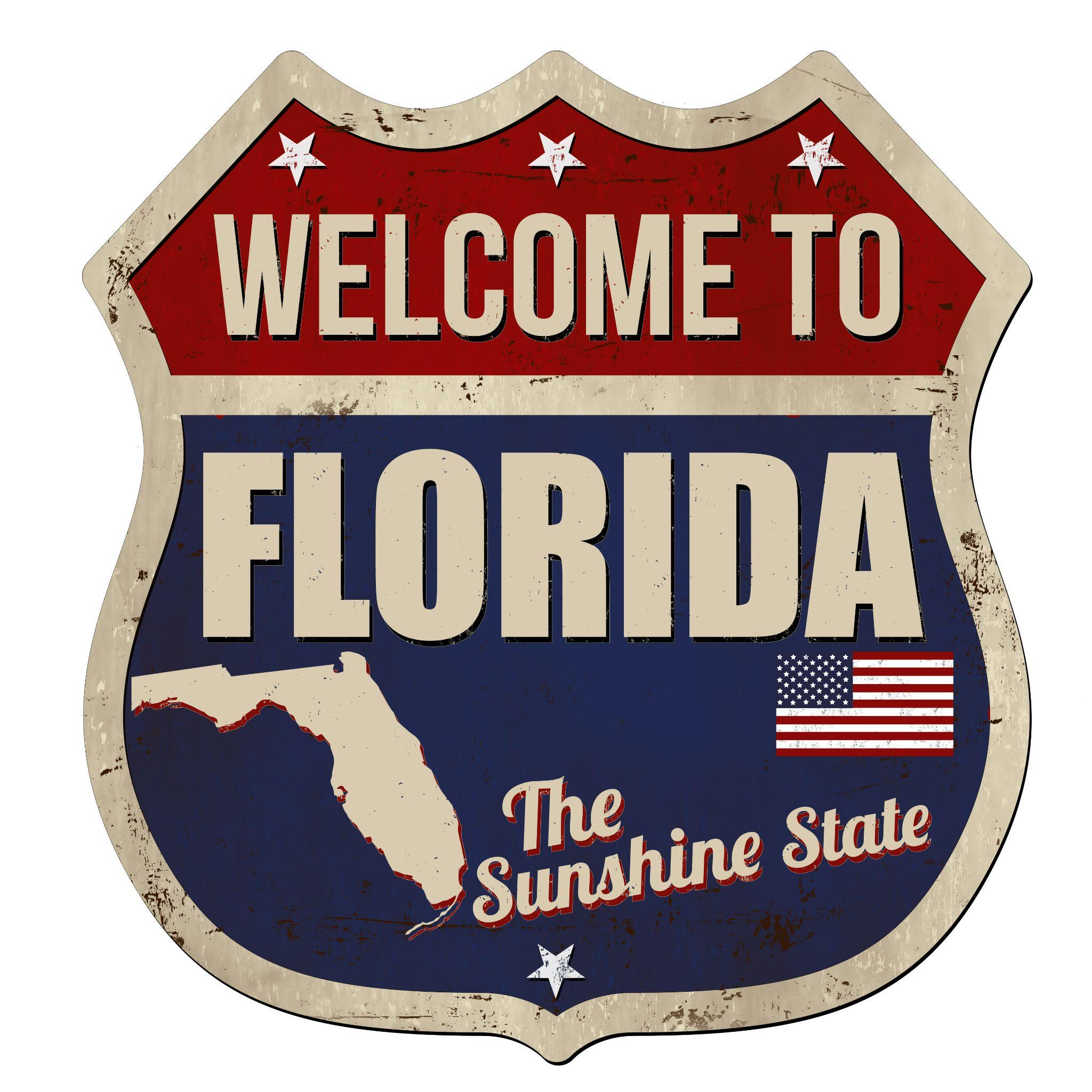 Welcome to Florida - grunde sign