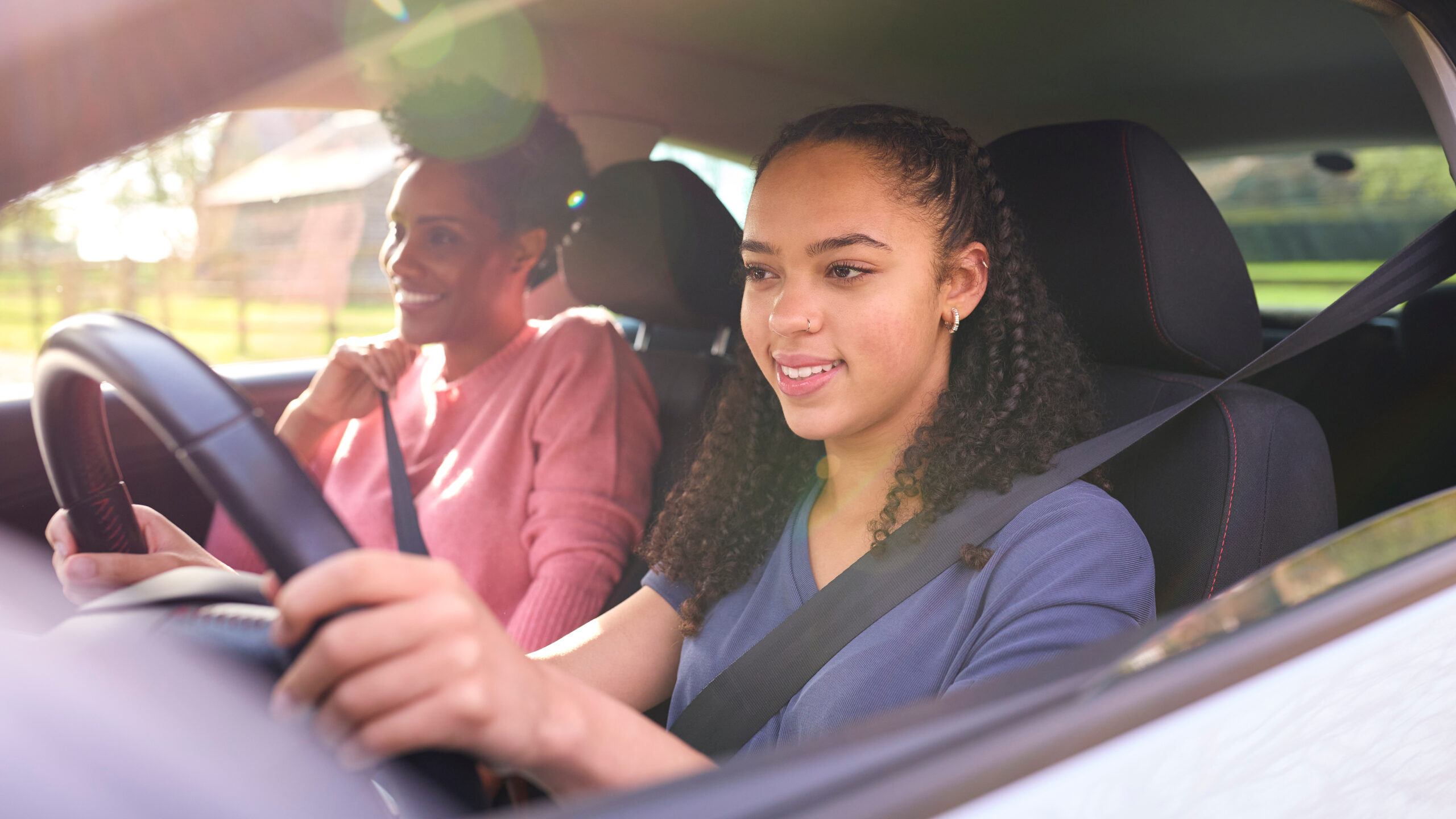 teenager in Florida getting a learners permit